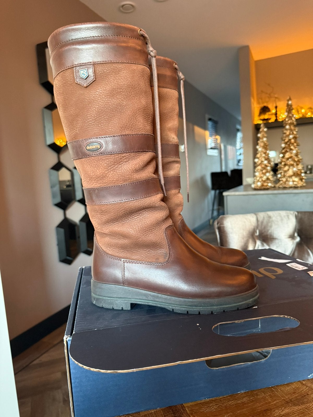 Dubarry laatzen walnut maat 38 extra fit, Ophalen of Verzenden, Nieuw, Zwart, Sneakers of Gympen