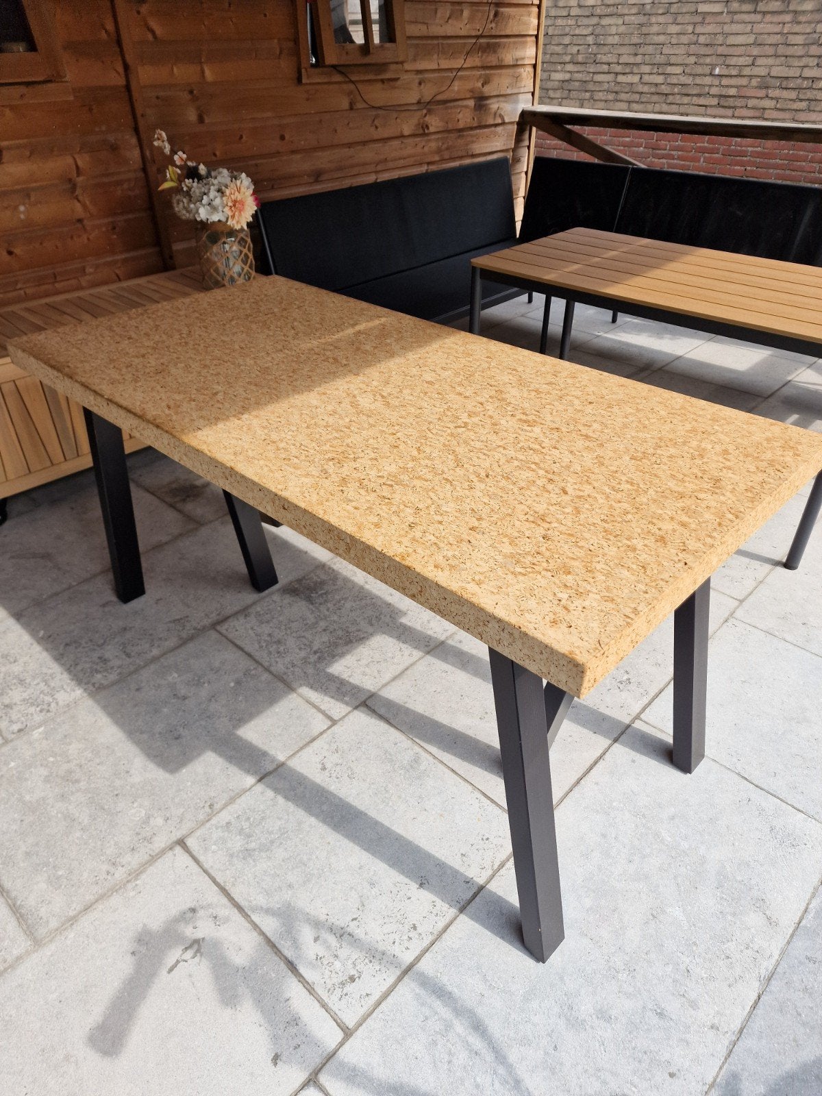 kurken eettafel Ikea, Ophalen, Gebruikt, 100 tot 150 cm, 50 tot 100 cm