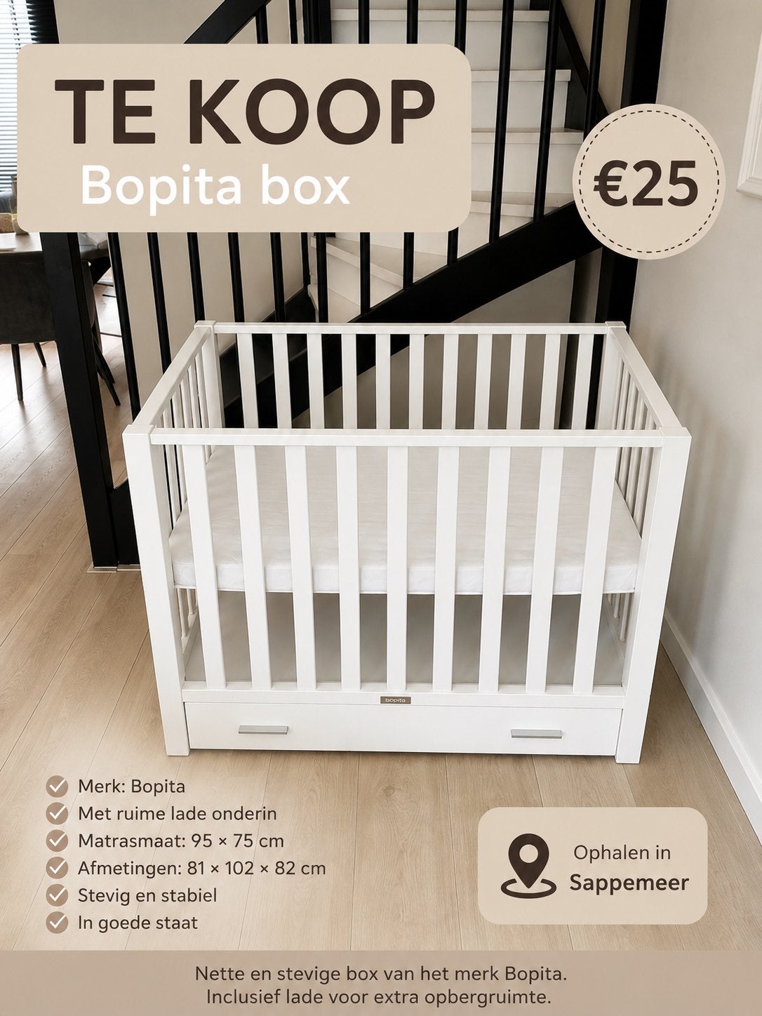 Baby box, Ophalen, Lade