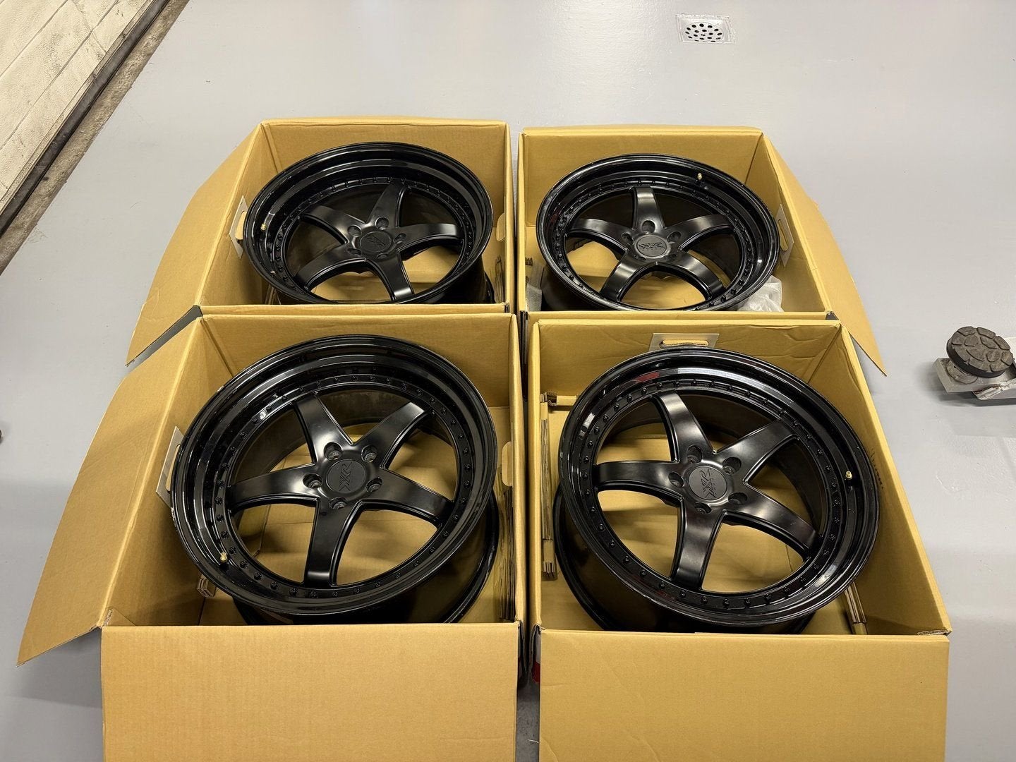 20inch Ford Mustang XXR Black Style Breedset Velgen! 5x114,3, Auto-onderdelen, Gebruikt, -, -, Banden en Velgen