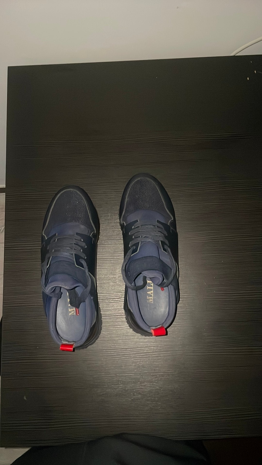 Mallet Lond.Donkerblauwe Designer Sneakers  ZoGoed Als Nieuw, Kleding | Heren, Schoenen, Ophalen, Zo goed als nieuw, Blauw