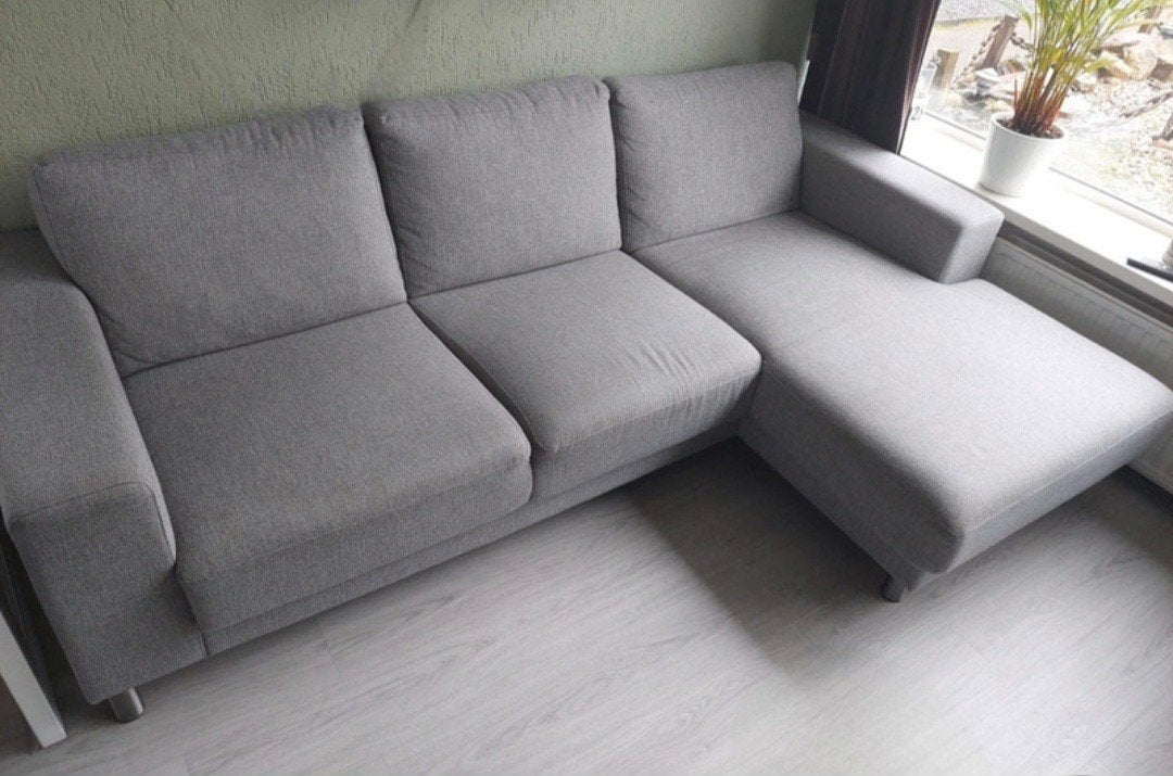 Grijze chaise longe bank, Ophalen, Gebruikt