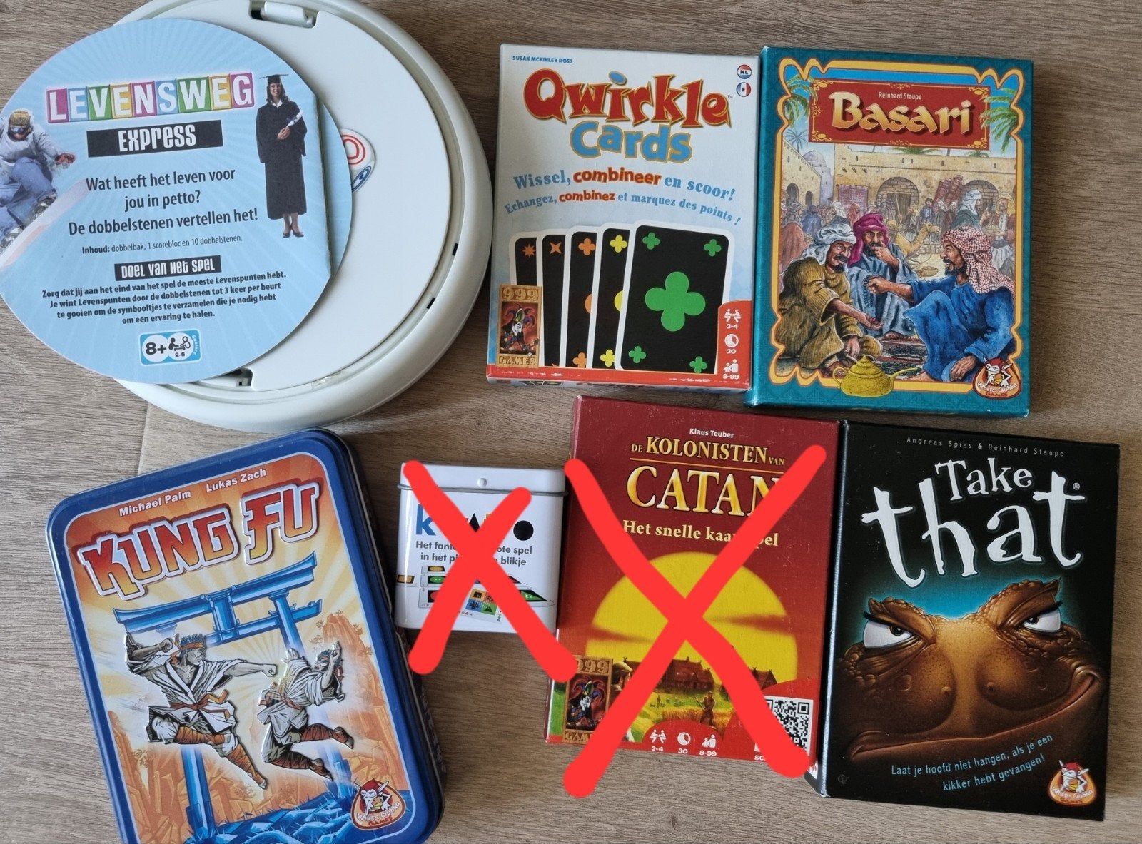 Bordspellen en kaartspellen - Diverse titels, Een of twee spelers, Ophalen, Gebruikt, Diverse uitgevers