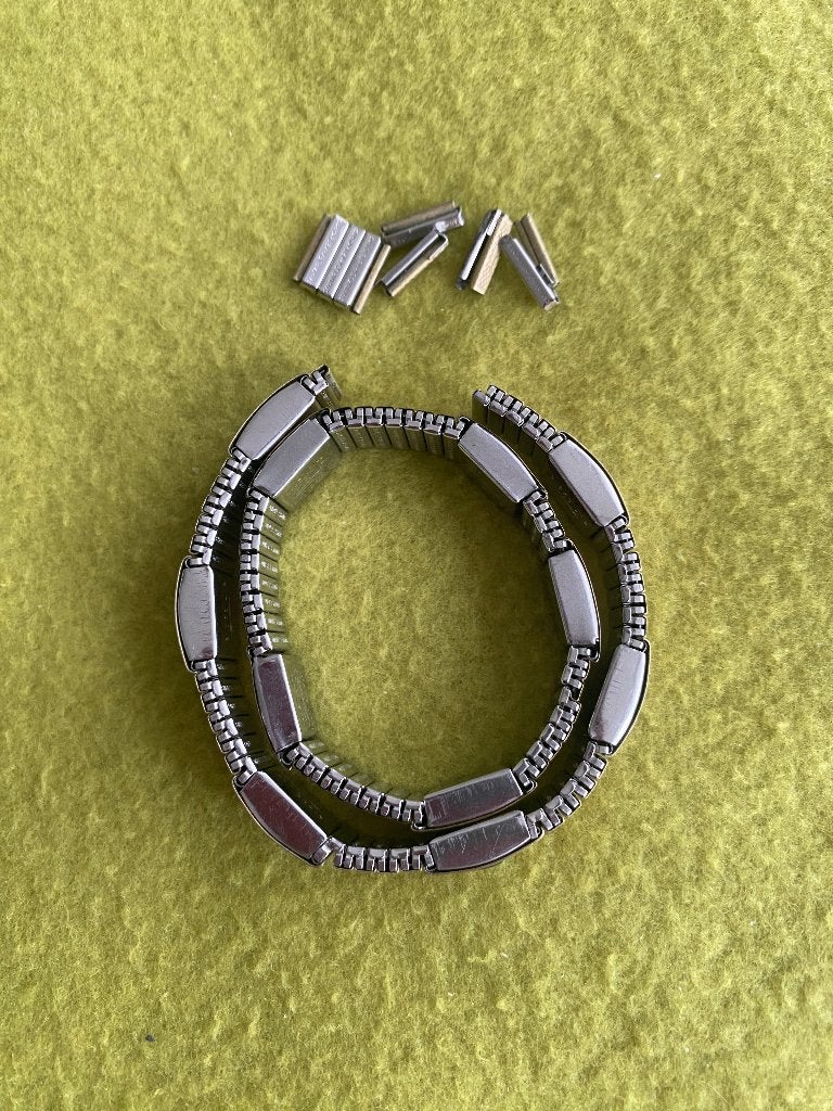 Magneet armbanden Vintage (aimante), Ophalen, Gebruikt, Goud, Staal