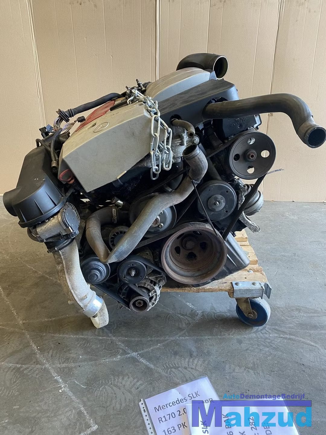 MERCEDES SLK R170 2.0 Compressor motorblok 111958 M111958, Gebruikt, Mercedes-Benz AG, Mercedes-Benz, Ophalen of Verzenden