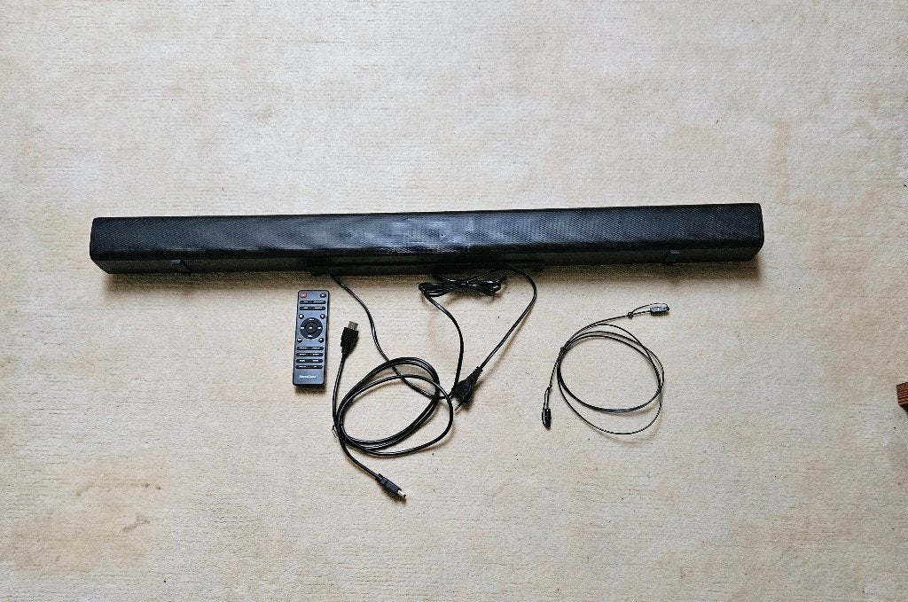 Silvercrest soundbar, Ophalen of Verzenden, Bluetooth, Zo goed als nieuw