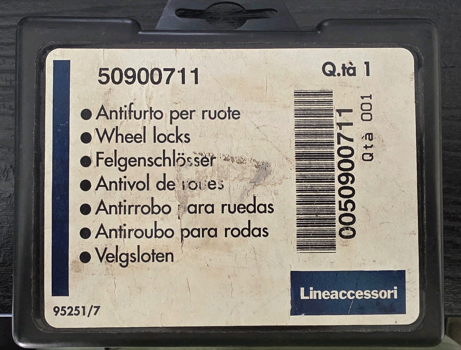 Wielsloten M=12x1.25 L=23 voor diverse Fiat modellen, Ophalen of Verzenden, Gebruikt