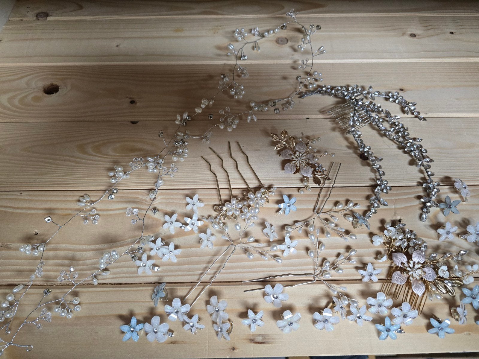 Haarspelden voor bruidkapsel., Ophalen of Verzenden, Nieuw