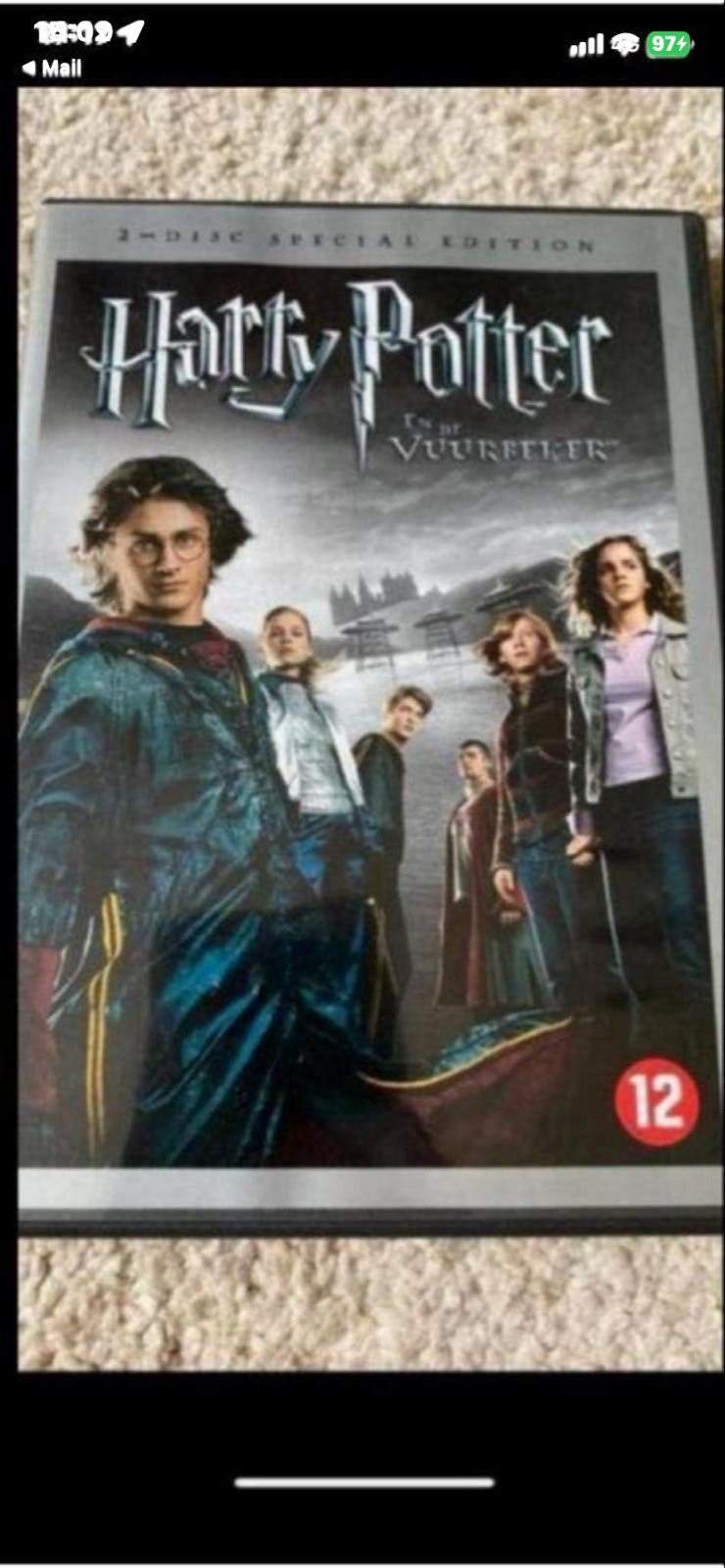 Harry Potter en de Vuurbeker - 2-Disc Special Edition DVD, Speciale editie, Nederlands, Fantasy, Ophalen of Verzenden