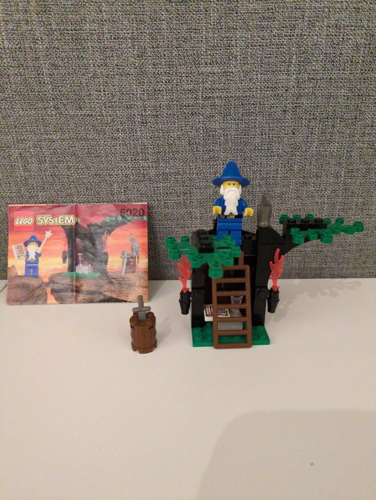 Lego 6020: Dragon Knights Magic shop, mist toverstok, Ophalen of Verzenden