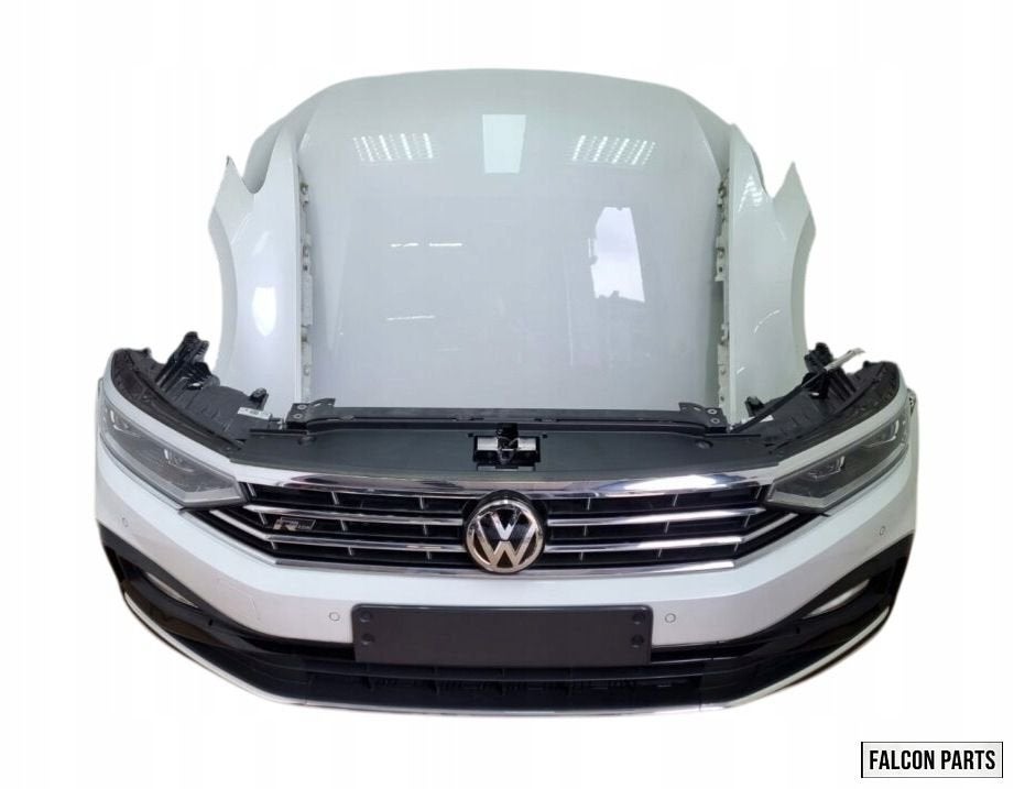 VW PASSAT B8 FACELIFT R-LINE COMPLETE VOORKOP. VOORBUMPER, M, Auto-onderdelen, Gebruikt, -, Volkswagen, -