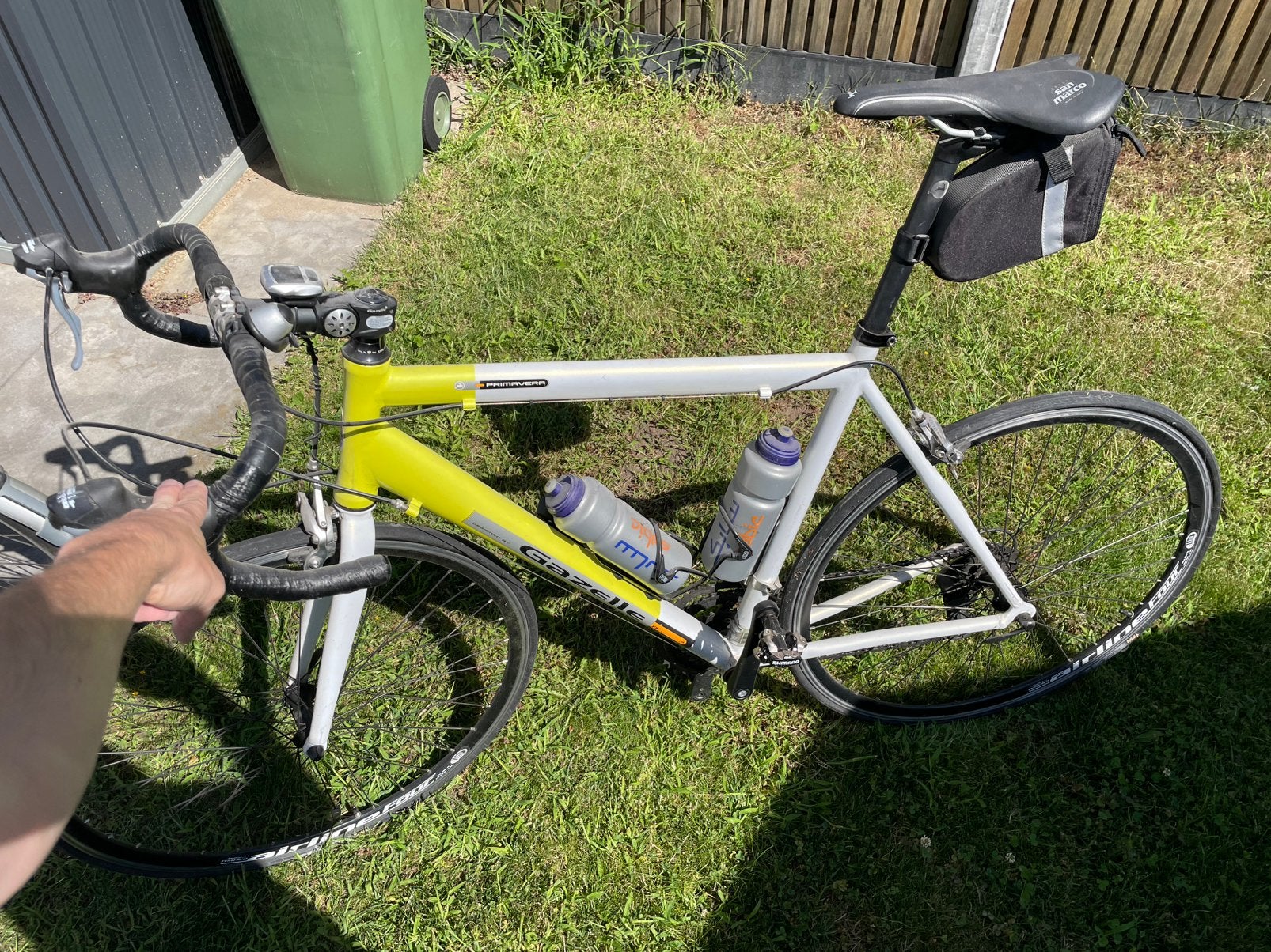 Gazelle primavera wielren fiets, Ophalen, Gebruikt, Aluminium, 61 tot 65 cm
