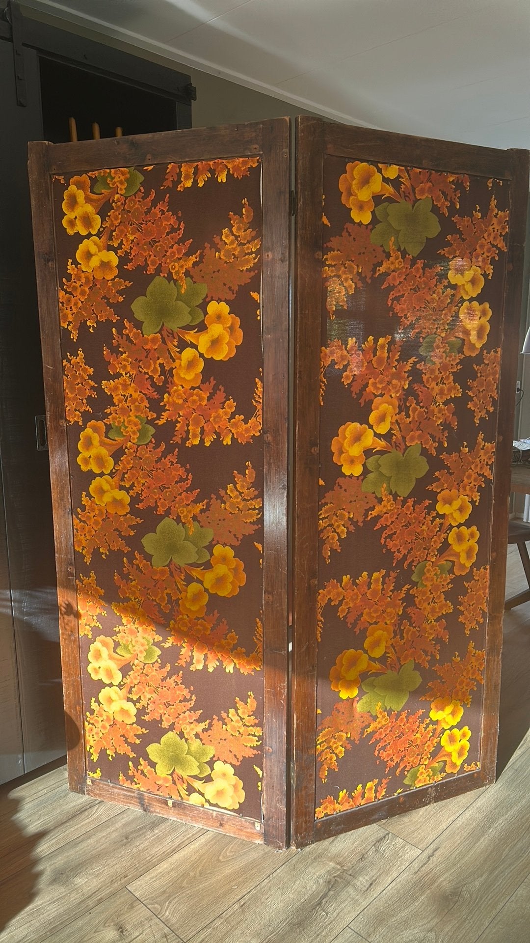 Vintage kamerscherm, Huis en Inrichting, Ophalen, Gebruikt
