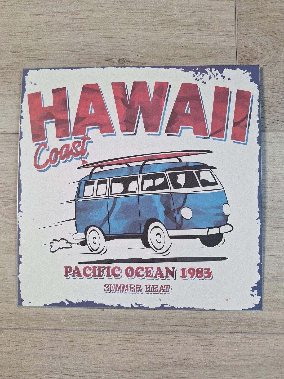 Vintage Auto Magneetborden - Garage & VW Surfbus Decoratie, Vintage, Meerkleurig, Ophalen of Verzenden, Zo goed als nieuw