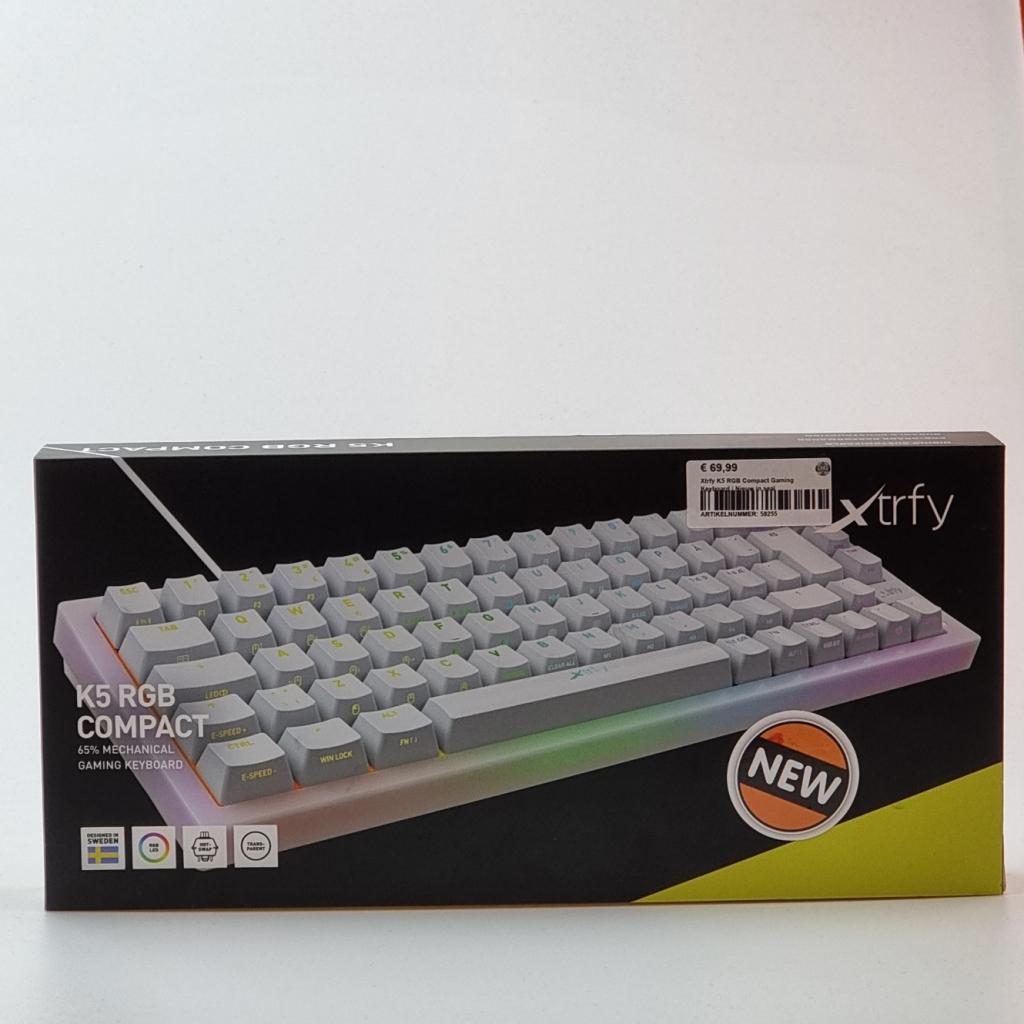 Xtrfy K5 RGB Compact Gaming Keyboard | Nieuw in doos
