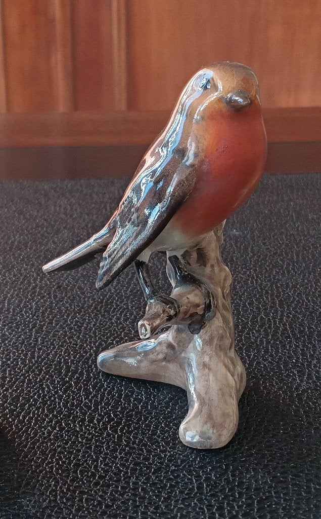 Goebel porseleinen vogelbeeldje – Roodborstje, Ophalen of Verzenden, Zo goed als nieuw, Dier