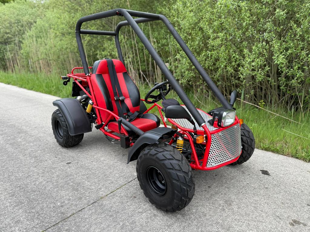 Hele nette Adly ATK 125cc buggy  buggie 125 kenteken cross, Ophalen, Zo goed als nieuw, Kart