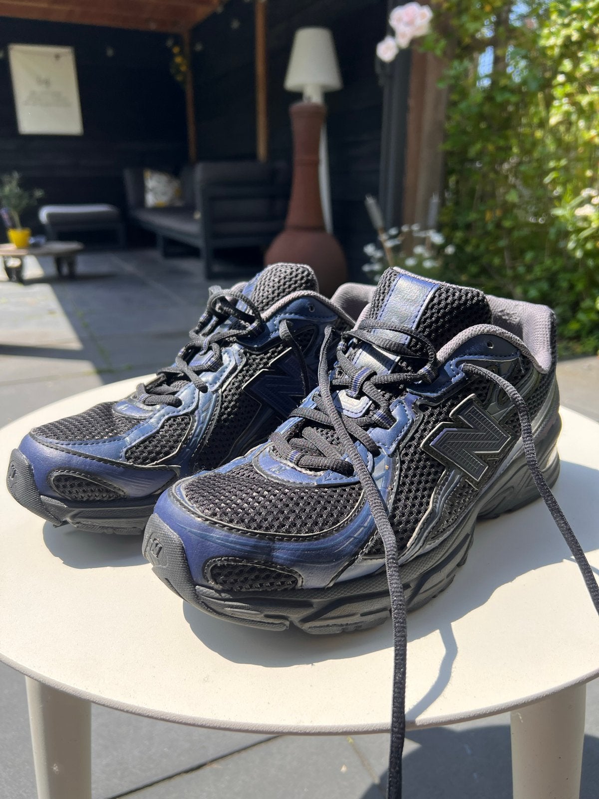 New Balance 740 sneakers (voor een zak koffiebonen), Ophalen of Verzenden, Gedragen, Blauw, Sneakers of Gympen