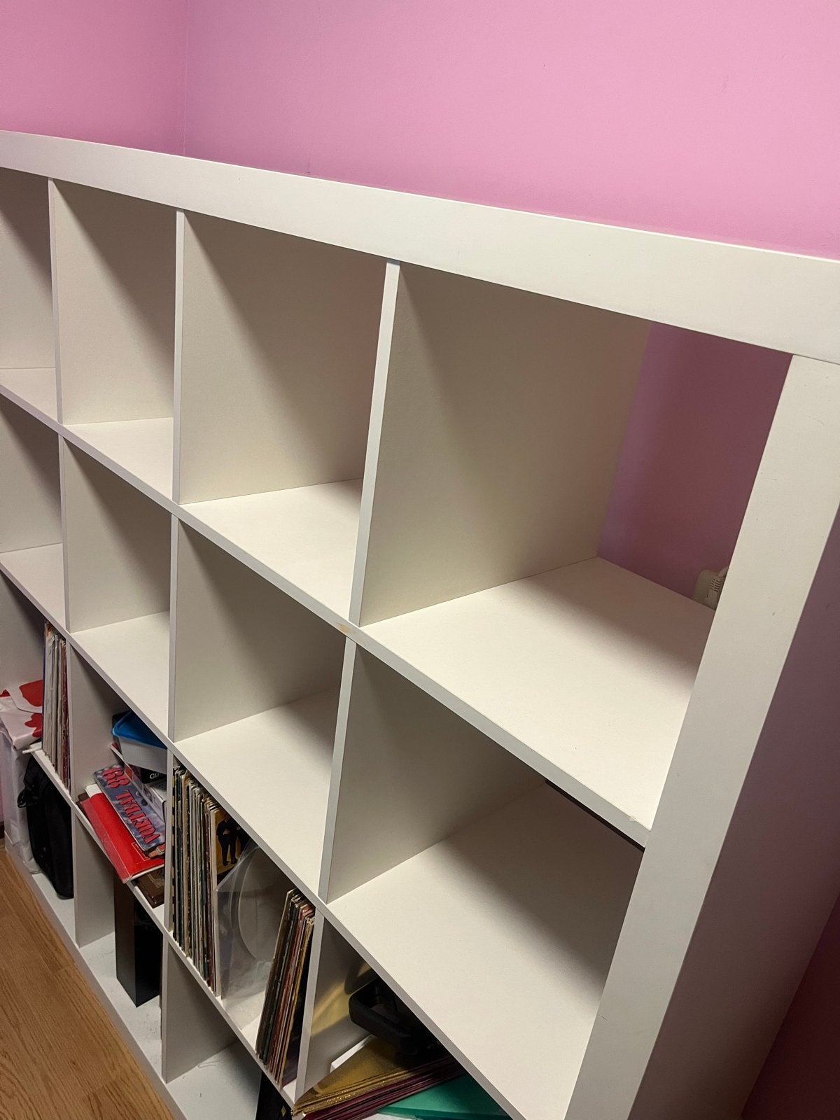 Ikea Expedit Kallax kast wit 16 vakken, Huis en Inrichting, Ophalen, Gebruikt