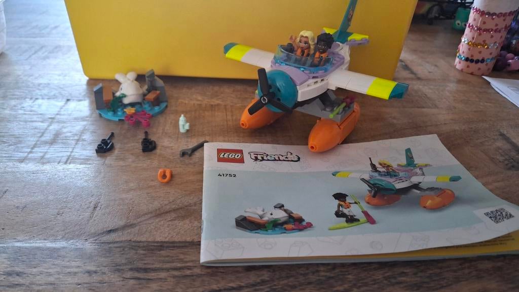 Lego Friends Reddingsvliegtuig op zee (41752), Ophalen of Verzenden, Zo goed als nieuw