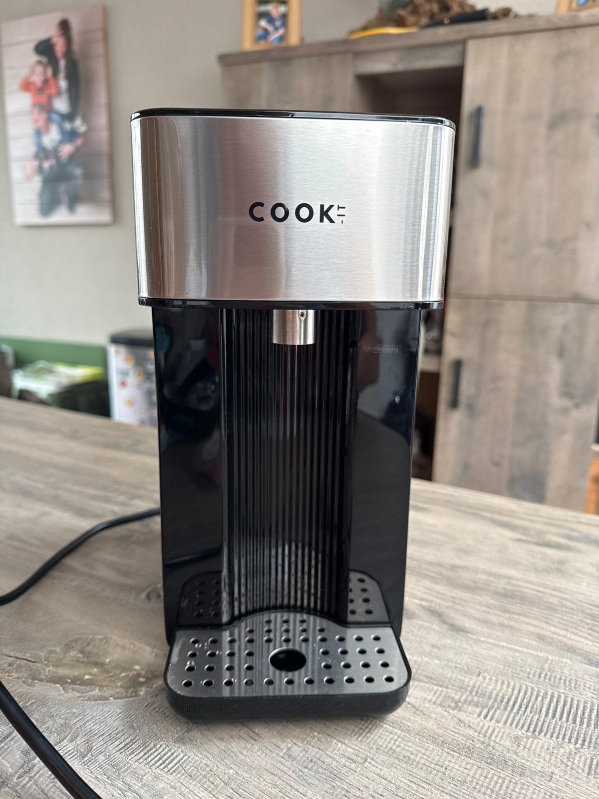 COOK IT heetwaterdispenser, 2 liter of meer, Ophalen, Zo goed als nieuw, Rvs