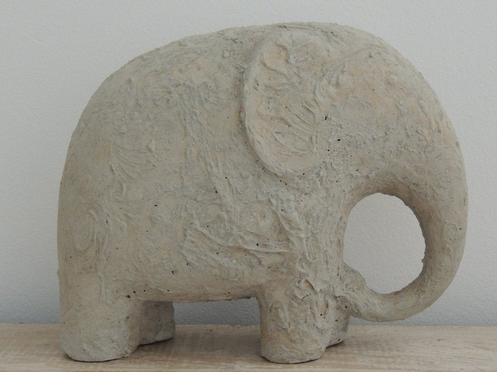 Olifant beton (winterhard) 27 x 23 x 8 cm voor € 19,95, Ophalen, Nieuw