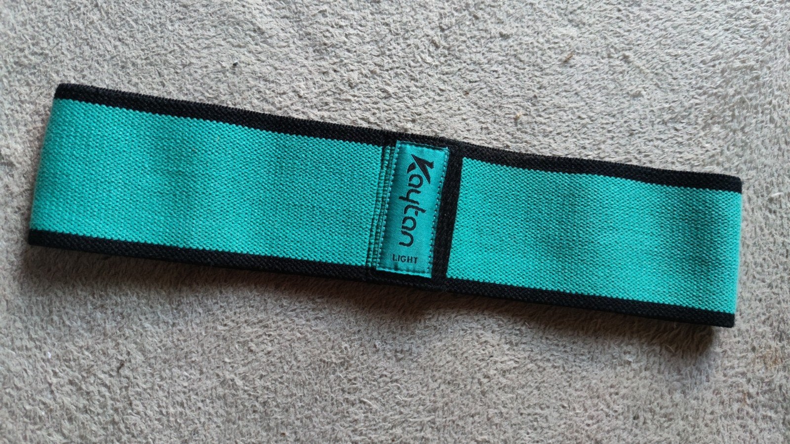 Kayton Weerstandsband - Licht - Turquoise, Sport en Fitness, Fitnessmaterialen, Ophalen of Verzenden, Zo goed als nieuw, Benen