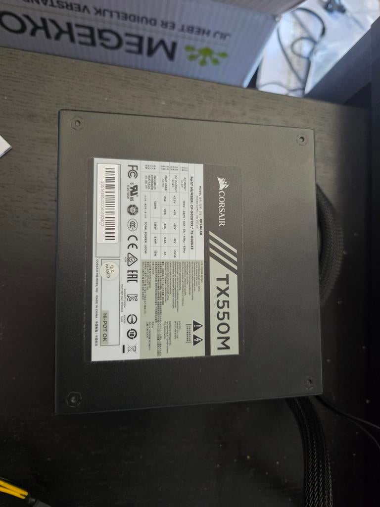 Corsair PSU, Verzenden