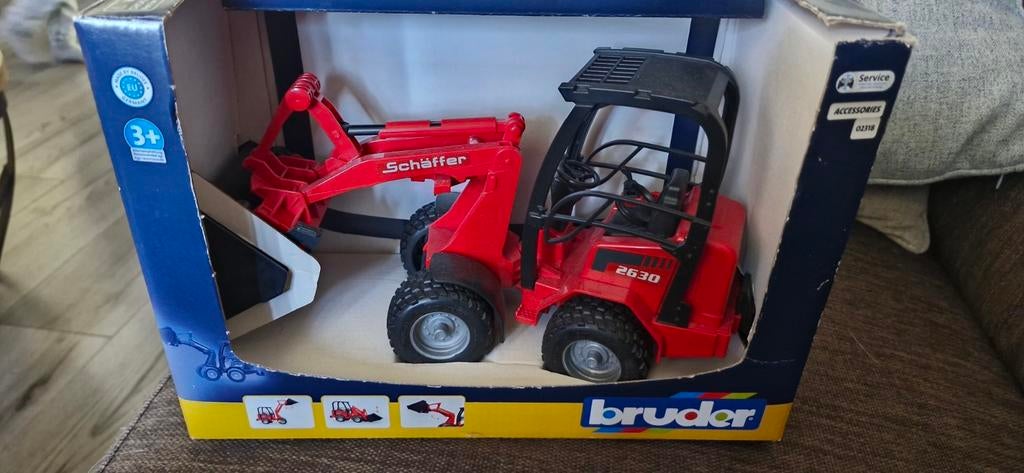 Bruder schäffer 2630 shovel, Ophalen of Verzenden, Nieuw