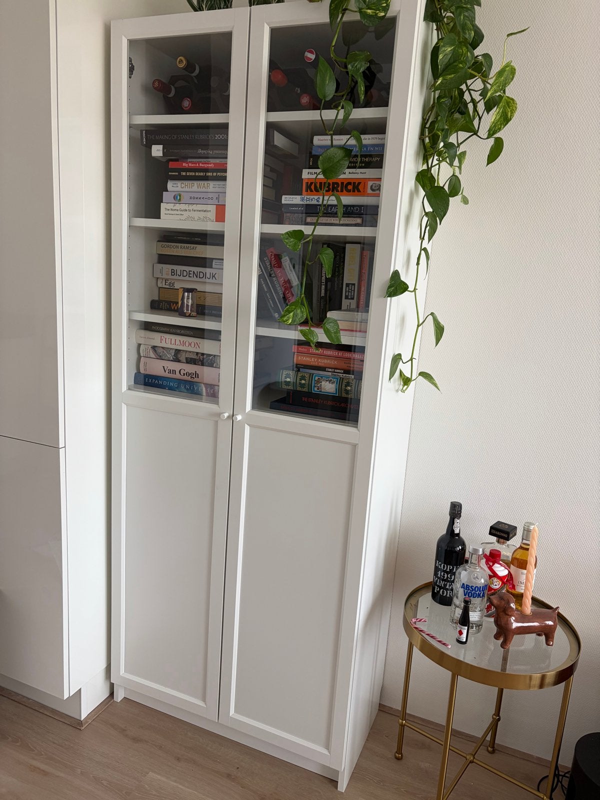 IKEA billy / oxberg kast - nog geen jaar oud, Ophalen, Gebruikt, 200 cm of meer, 50 tot 100 cm