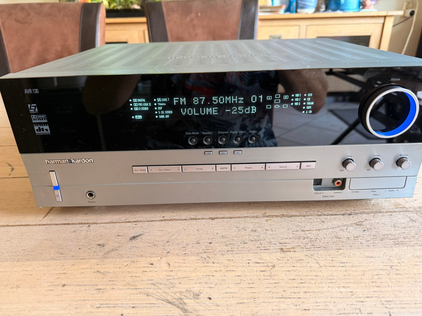 Harman/kardon avr 130, Overige merken, 70 watt of meer, Ophalen of Verzenden, Zo goed als nieuw