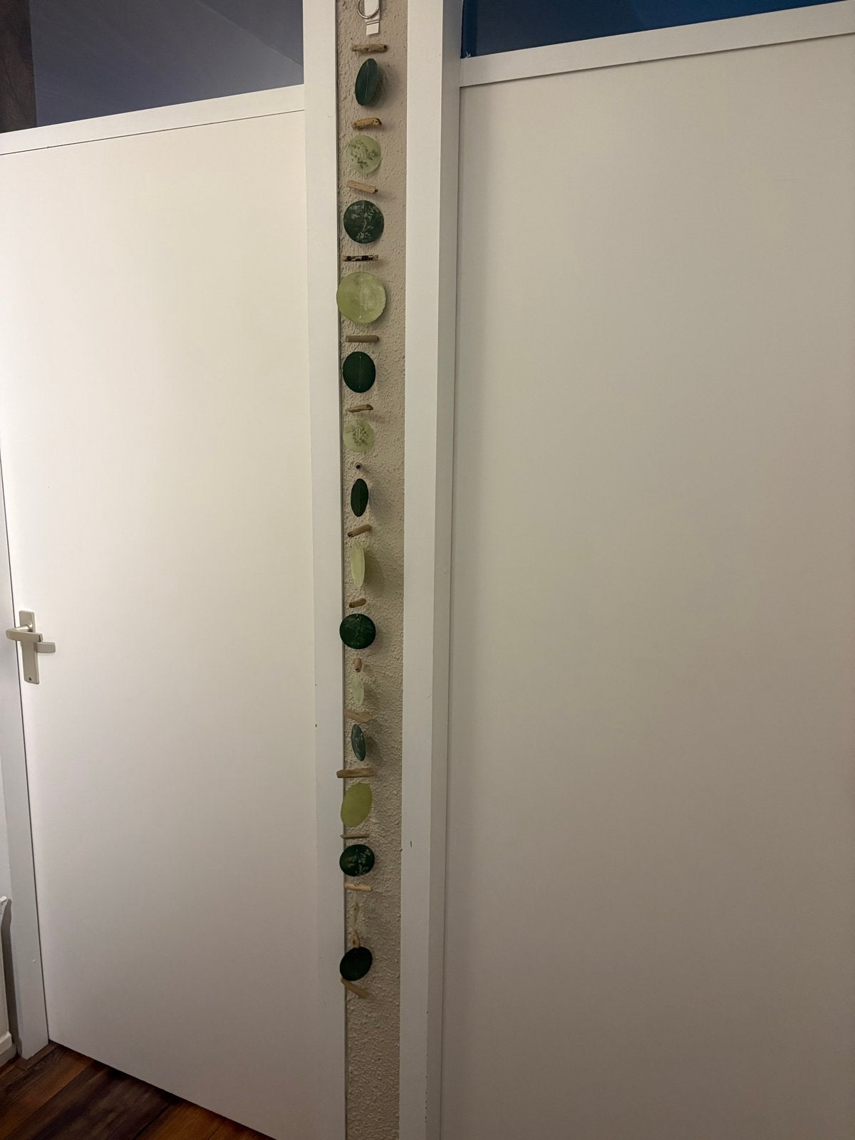 Decoratieve slinger met natuurlijke elementen, Groen, Boho, Ophalen of Verzenden, Zo goed als nieuw