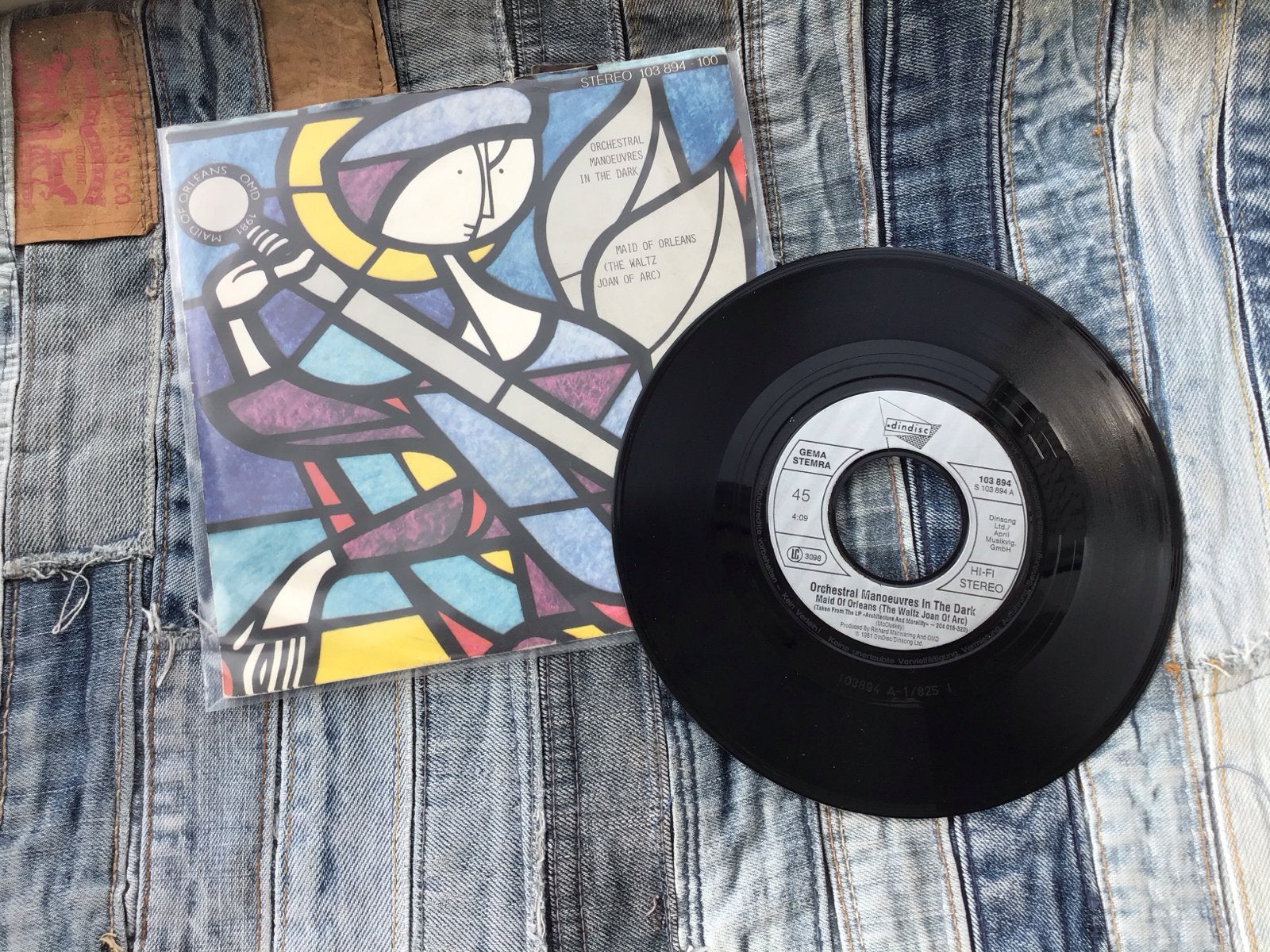 Orchestral Manoeuvres in the Dark - Maid of Orleans 7 inch, Cd's en Dvd's, Vinyl Singles, Gebruikt, 7 inch, Ophalen of Verzenden