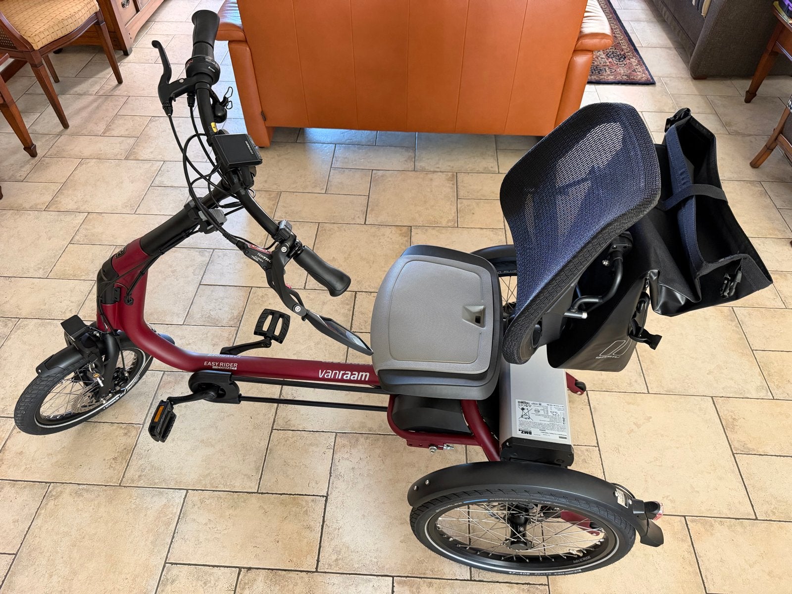 Van Raam Easy Rider driewieler e-bike - Nieuw! 0 km!, Ophalen of Verzenden, Nieuw, Schijfrem
