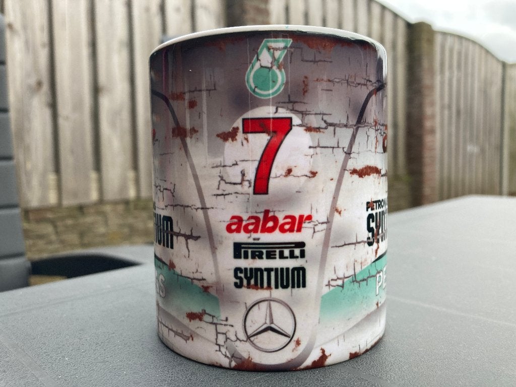 ✅ Michael Schumacher Mercedes mok Vintage F1 Autosport NIEUW, Ophalen of Verzenden, Nieuw, Formule 1