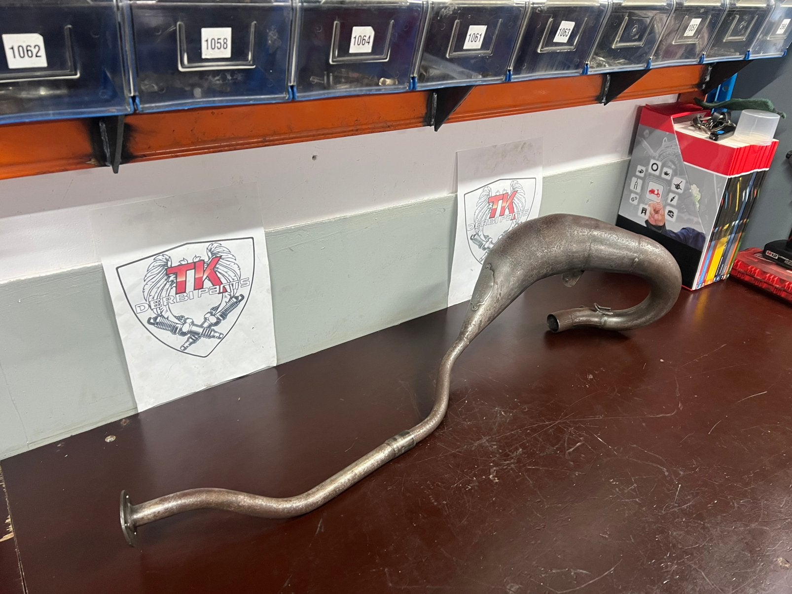 Derbi pro scr corse 70/80 bovenlangs, Gebruikt, Bovenlangs, Ophalen of Verzenden, Derbi drd pro