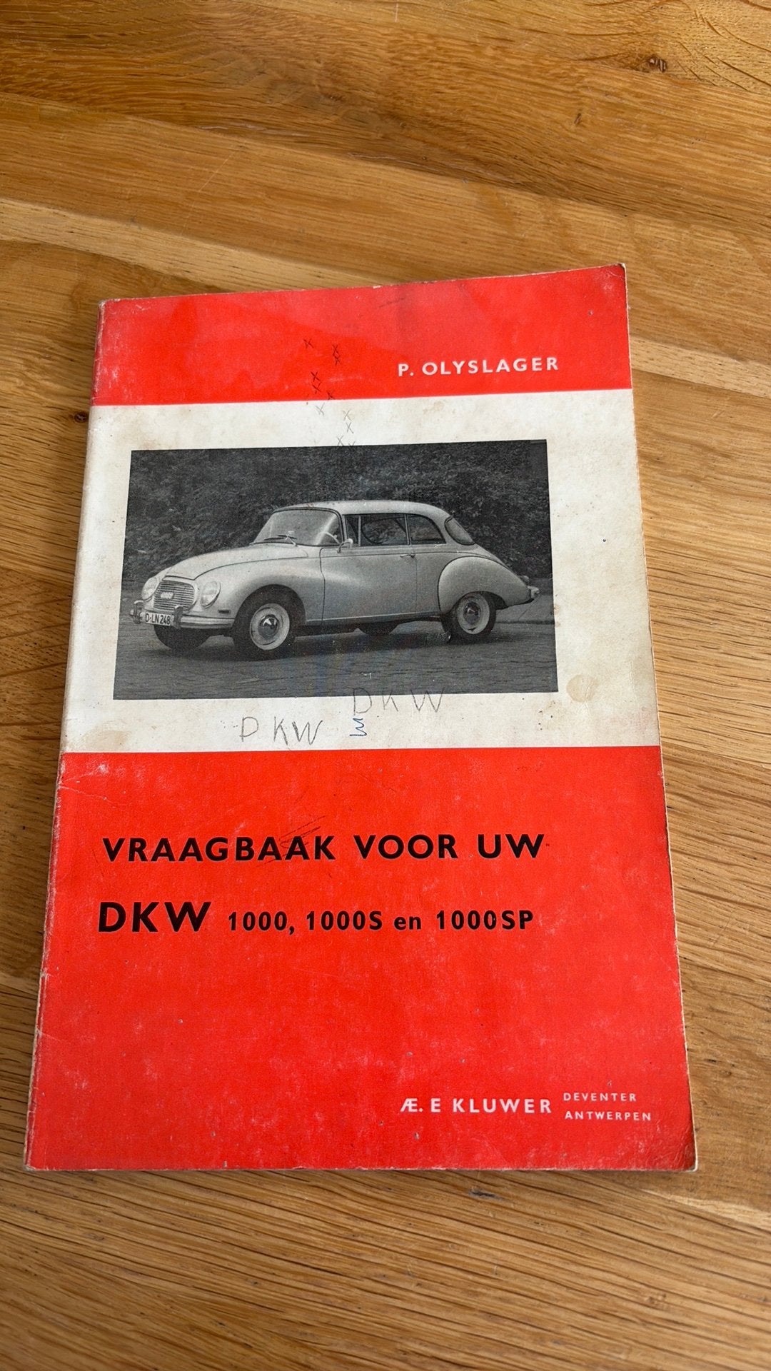 Vraagbaak voor uw DKW 1000, 1000S en 1000SP, Auto diversen, Ophalen