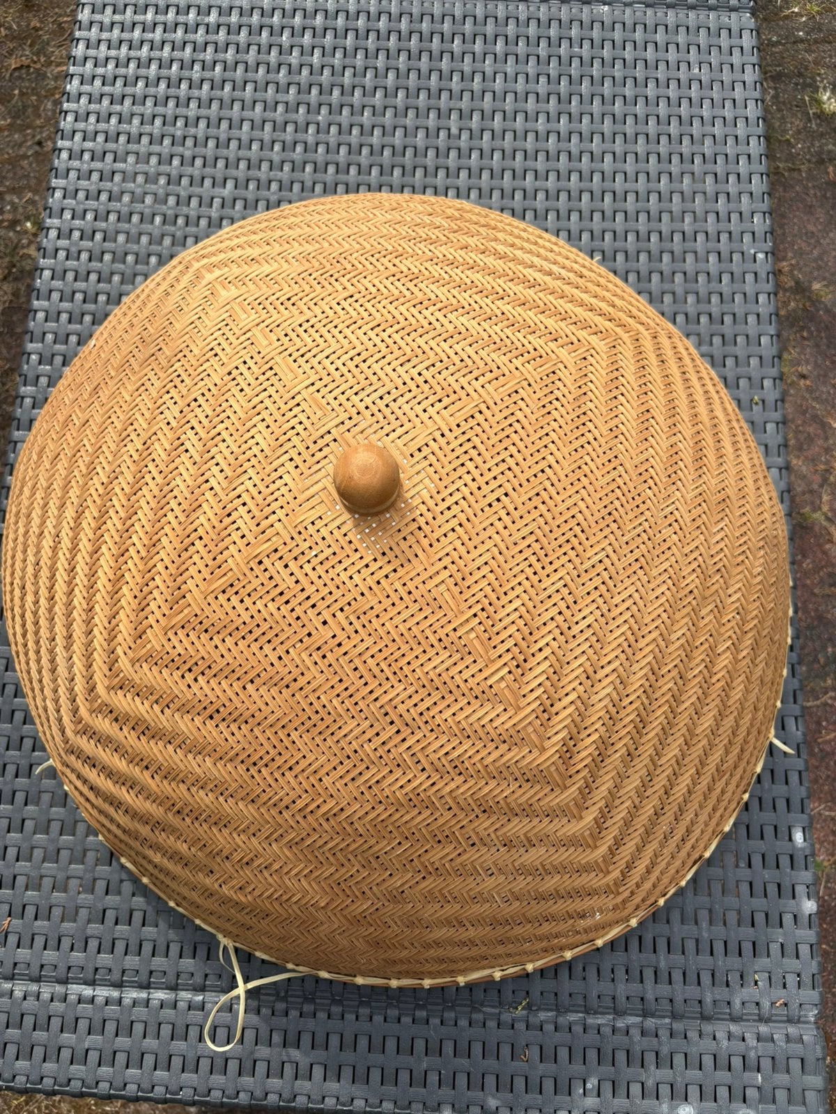 Vliegkap / Voedselkap van riet - Doorsnede 55cm, Huis en Inrichting, Keuken | Keukenbenodigdheden, Overige typen, Ophalen of Verzenden
