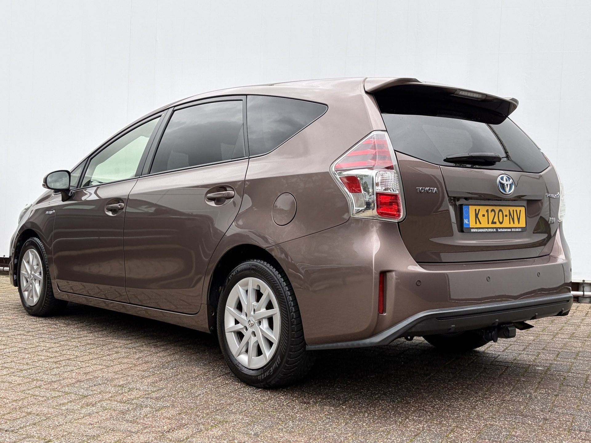 Toyota Prius+ 7-Pers 1.8 Dynamic Automaat Pano HUD Camera Cr, Auto's, Gebruikt, Euro 6, 4 cilinders, Bruin