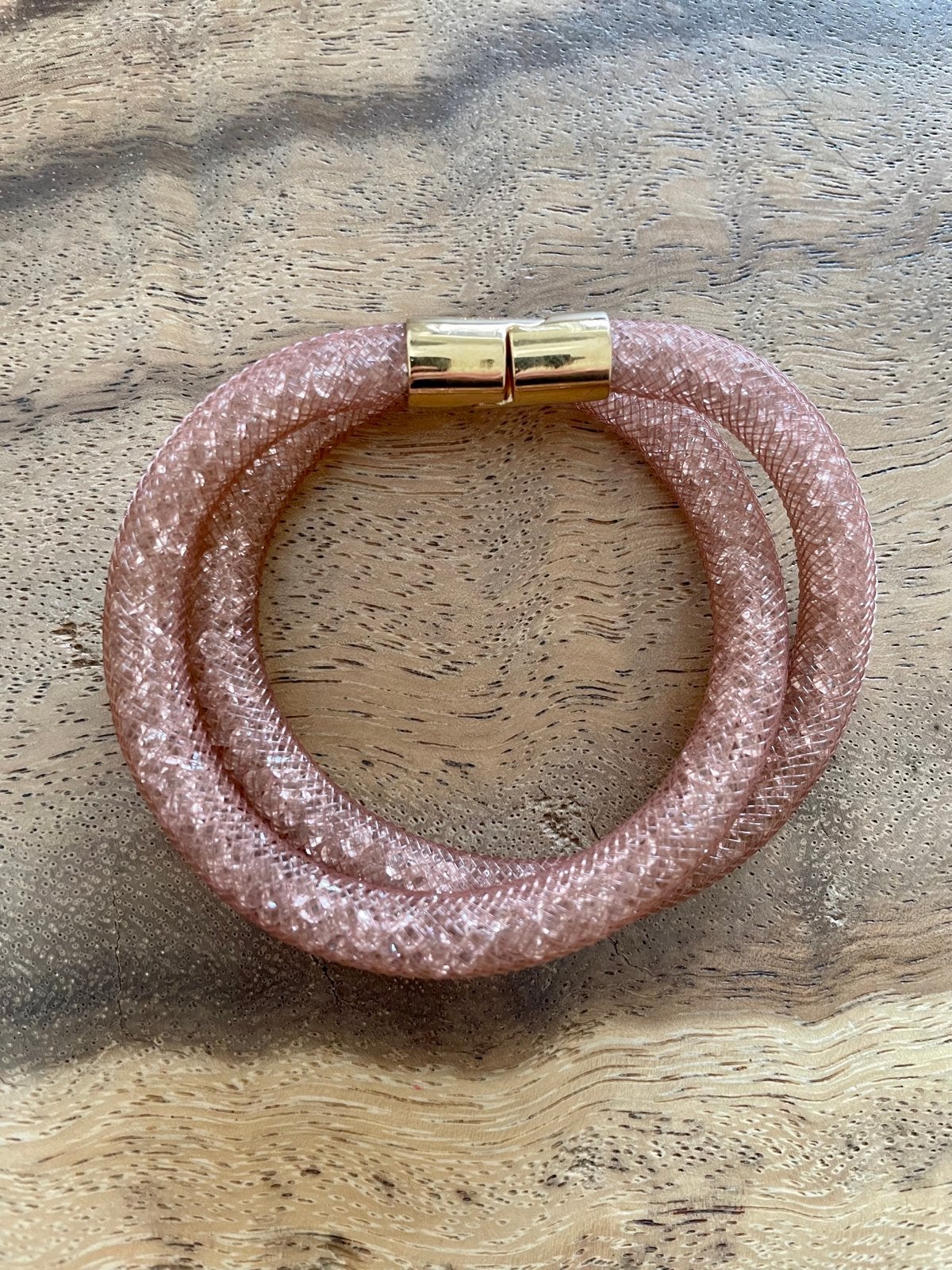 Swarovski Stardust Armband Roségoudkleurig met Kristallen, Sieraden, Tassen en Uiterlijk, Met kristal, Overige materialen, Nieuw