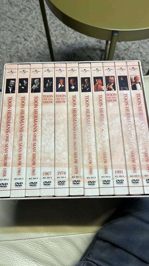 Toon hermans, Cd's en Dvd's, Dvd's | Cabaret en Sketches, Alle leeftijden, Ophalen, Zo goed als nieuw, Stand-up of Theatershow
