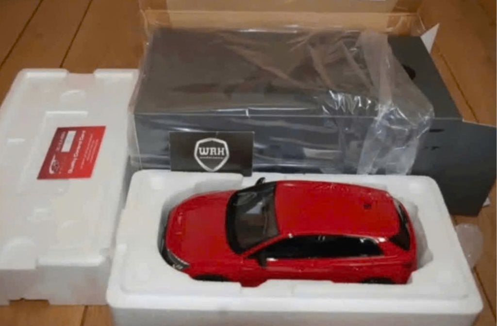 1:18 AUDI RS3 SPORTBACK 2021 rood GT spirit GT378 in box WRH, Ophalen of Verzenden, Zo goed als nieuw, Auto, Overige merken