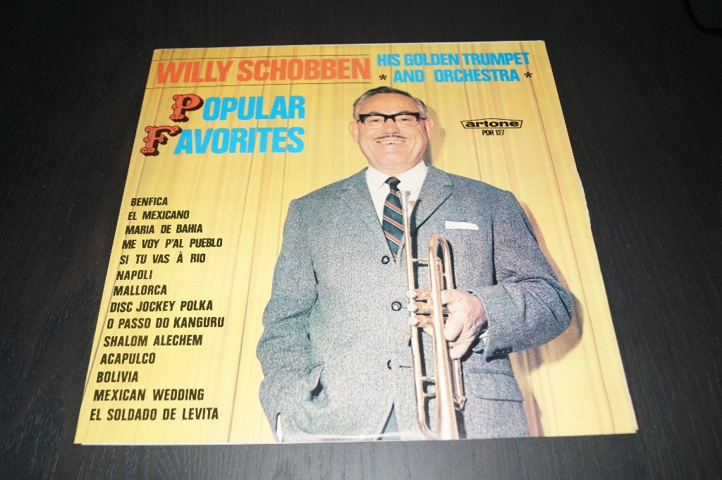 LP Willy Schobben - Popular Favorites - krasvrij 1498, Ophalen, Zo goed als nieuw