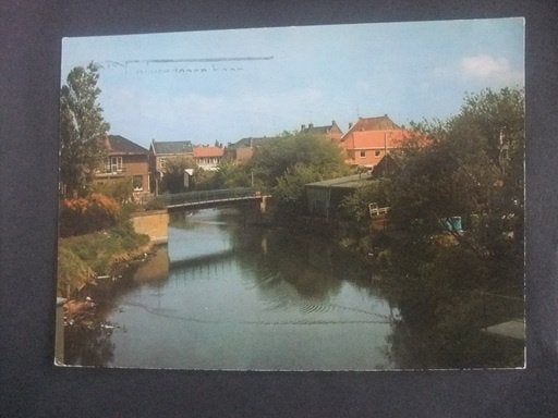 Y68 Numansdorp - Binnenhaven - 1974, Verzenden, 1960 tot 1980, Gelopen, Zuid-Holland