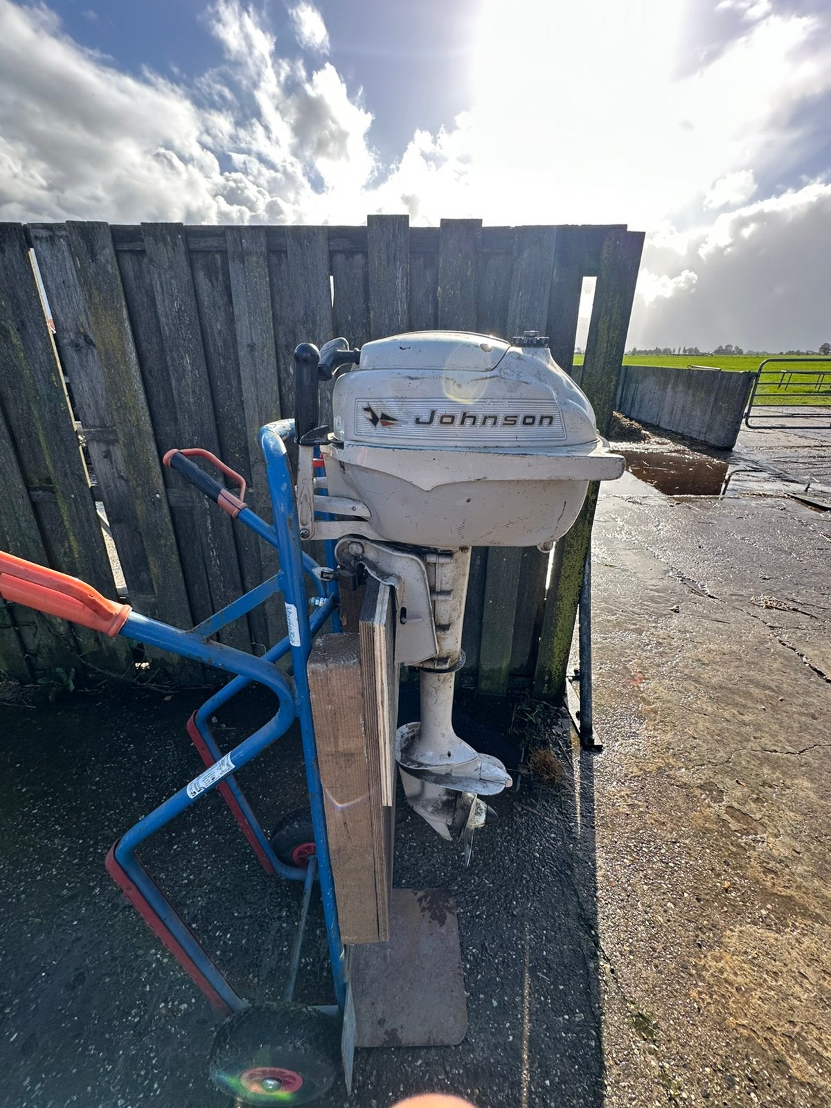 Johnson 3pk 2takt loop of slool, Watersport en Boten, Ophalen, Gebruikt, Motor en Techniek, Zeilboot of Motorboot