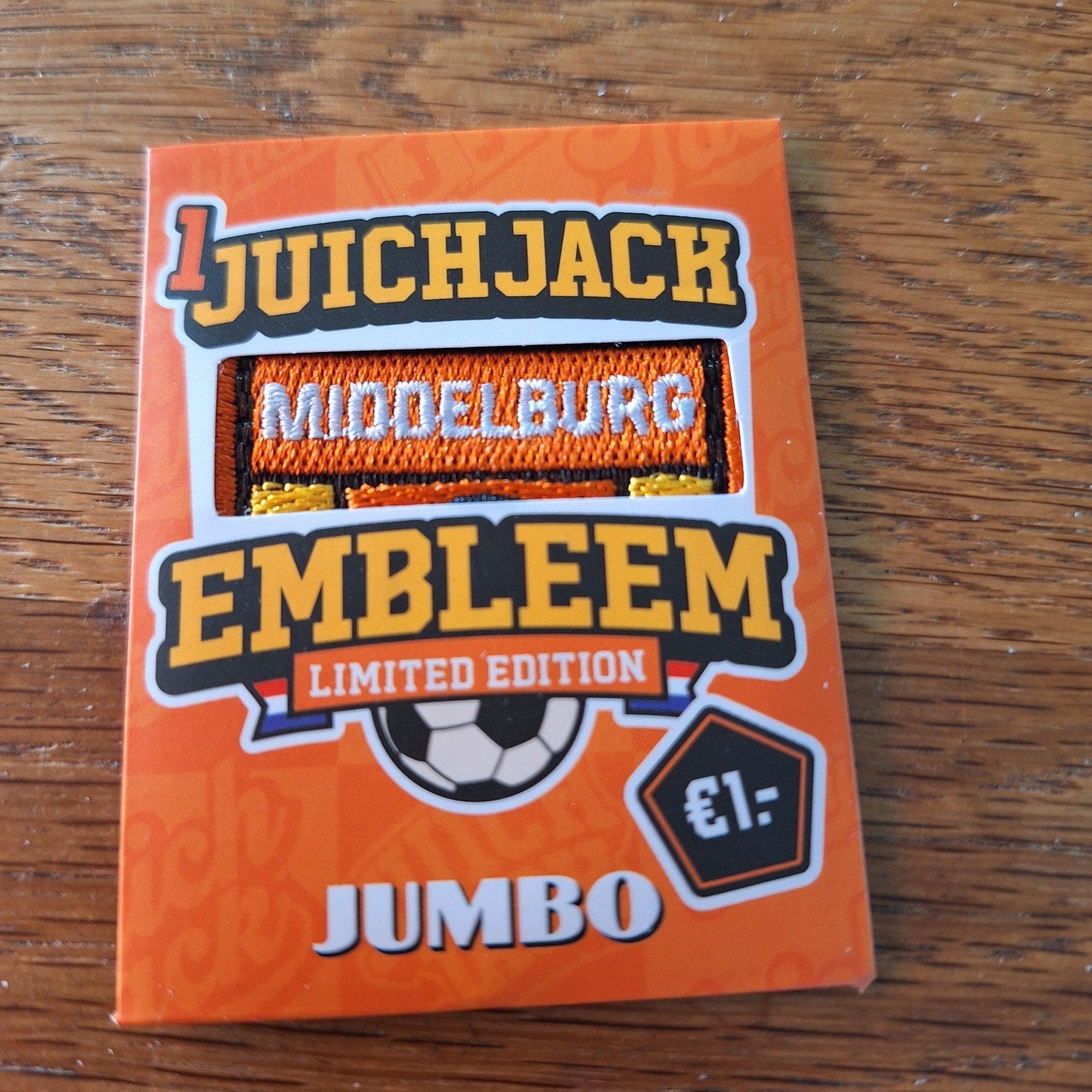 Gezocht : Jumbo embleem van OOSTERHOUT, Verzamelen, Albert Heijn, Ophalen of Verzenden