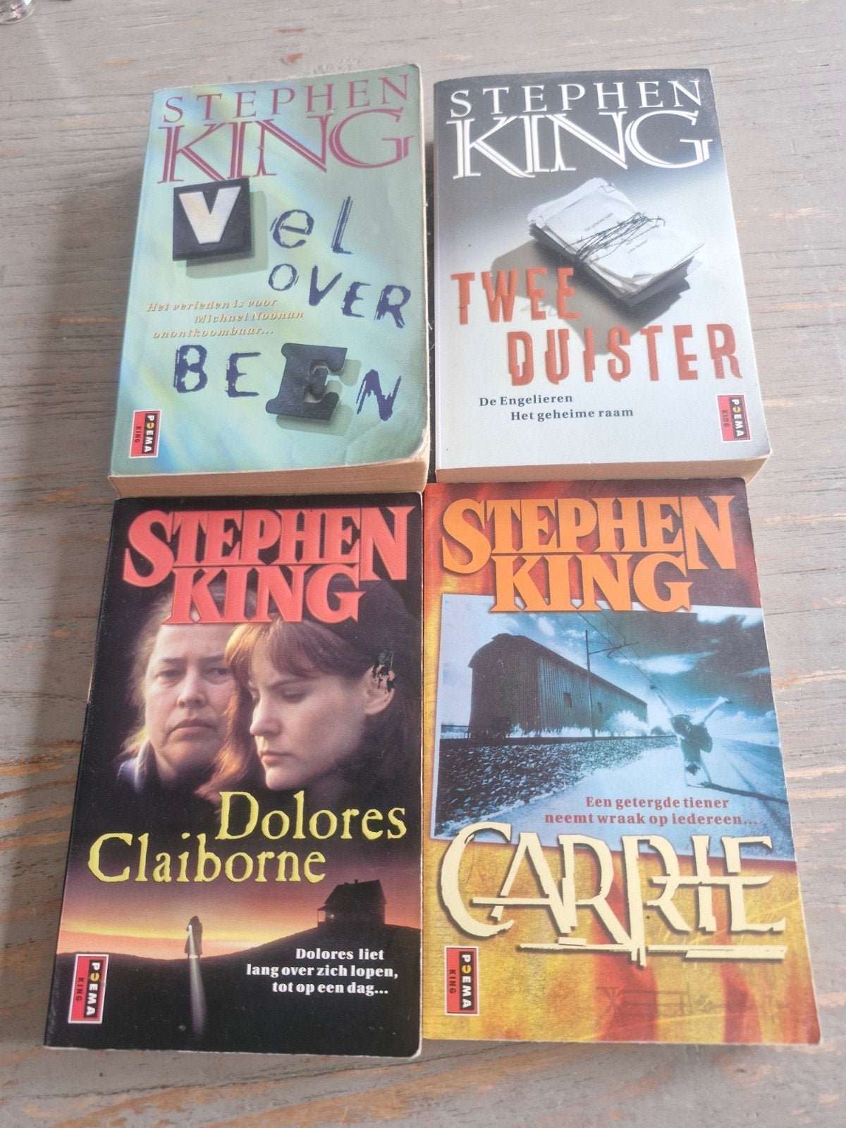 Stephen King boeken, Boeken, Ophalen of Verzenden, Gelezen, Stephen King, Wereld overig