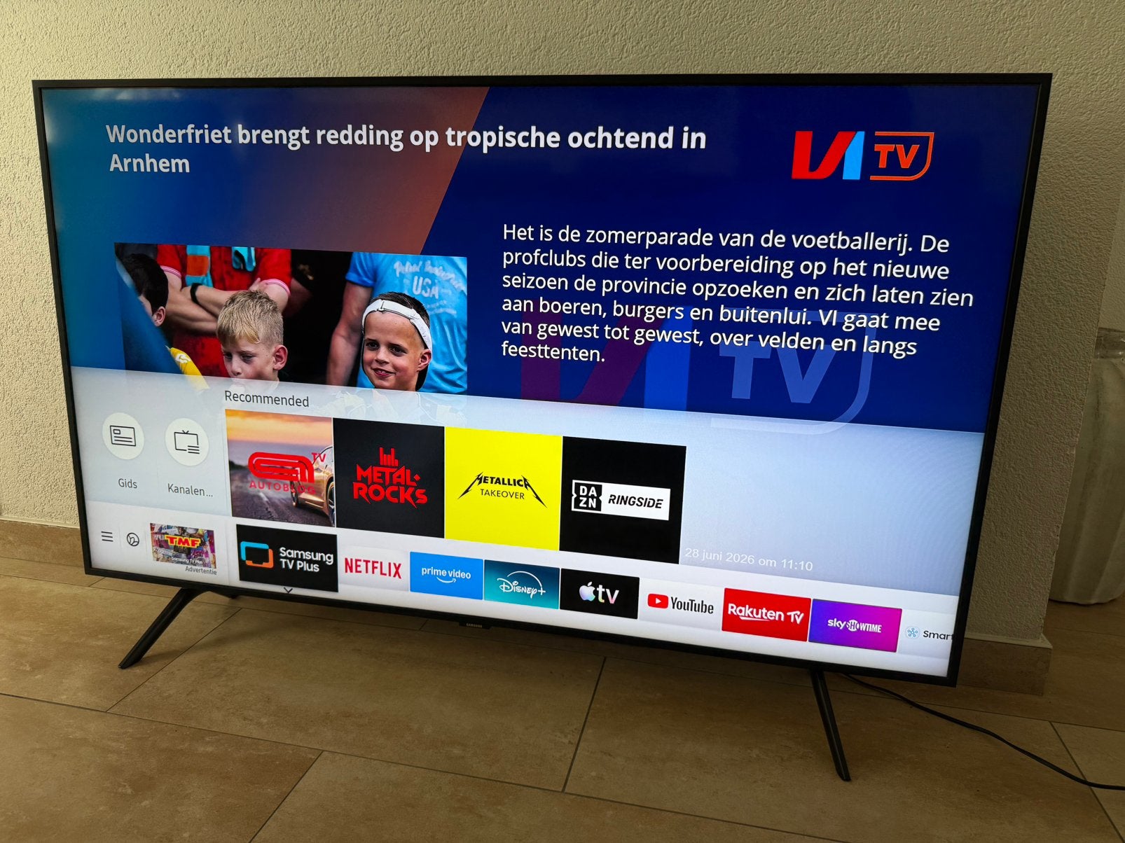 Samsung QLED 4K 120Hz Smart TV - 55 inch, Ophalen, QLED, 120 Hz, Zo goed als nieuw
