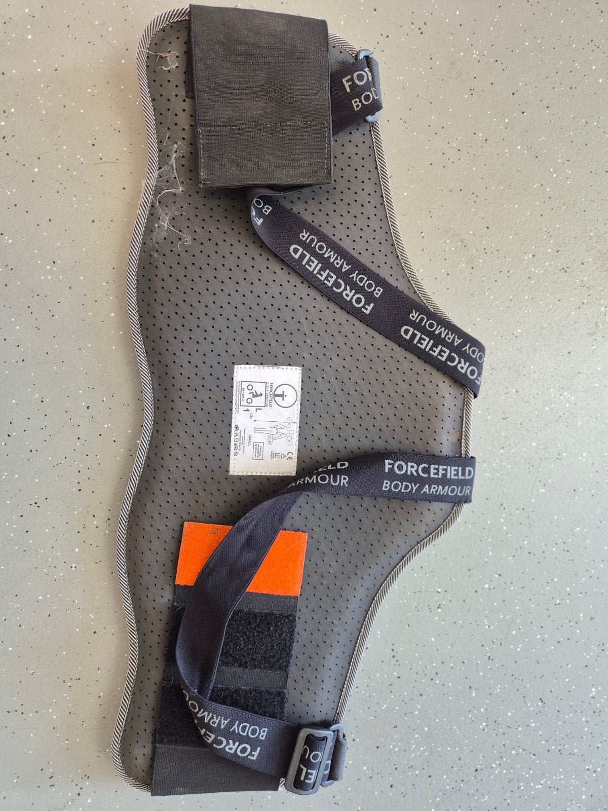 Forcefield Body Armour rugprotector - Maat Small, Motoren, Ophalen of Verzenden