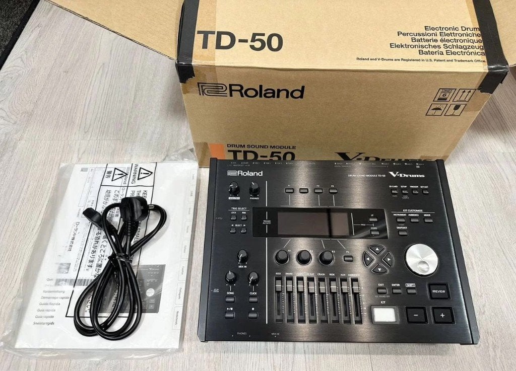 Roland TD 50X drum module in originele doos, Muziek en Instrumenten, Ophalen of Verzenden, Zo goed als nieuw, Drums of Percussie